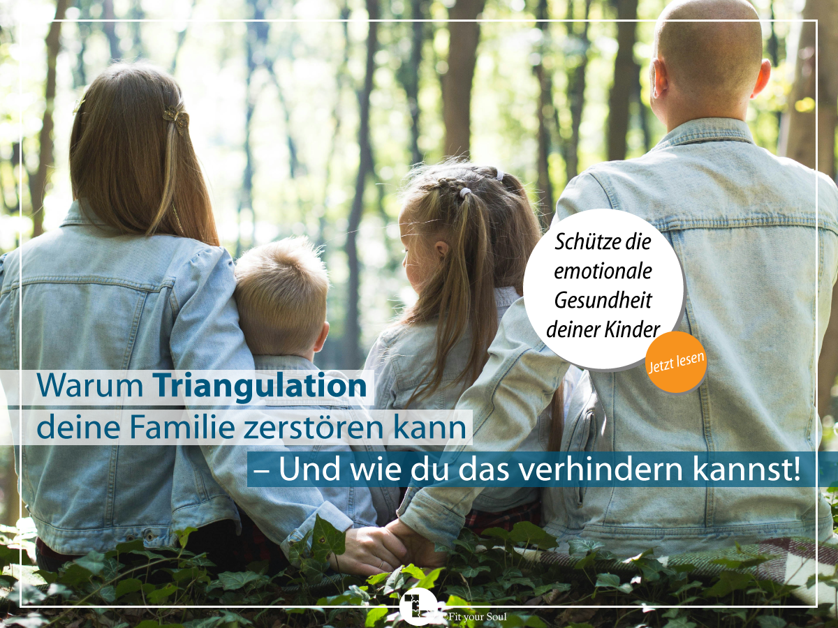 Harmonische Familie die ihre Triangulation gelöst hat